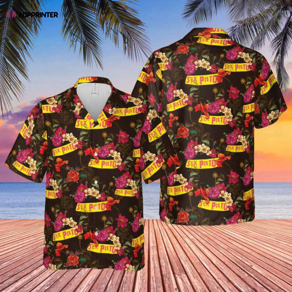 Sex Pistols Button Up Shirts, Sex Pistols Band Hawaiian Shirt Summer Trending Gift 2023s HW0601