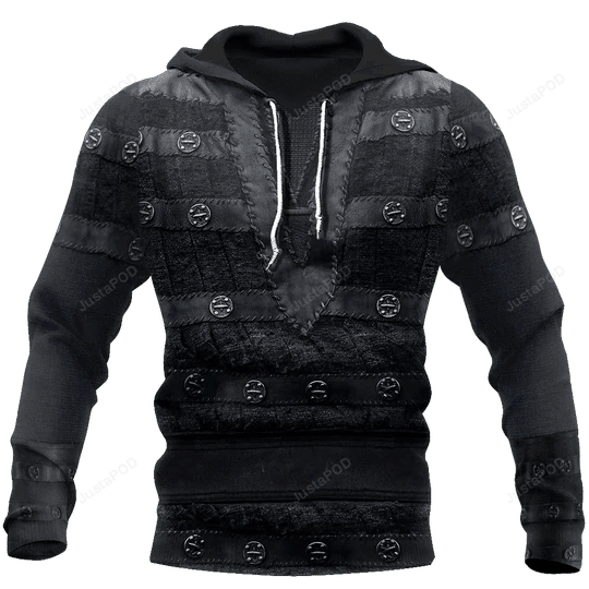 Warrior Chainmail 3D All Over Print Hoodie, Zip-up Hoodie HZ0501