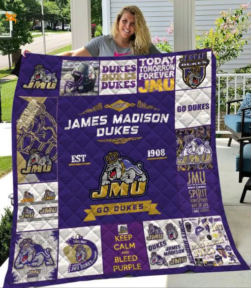 James Madison Quilt Blanket For Fans Home Decor Gift ,  Soft Quilt, King Size, All Season Cozy Quilt QB0901