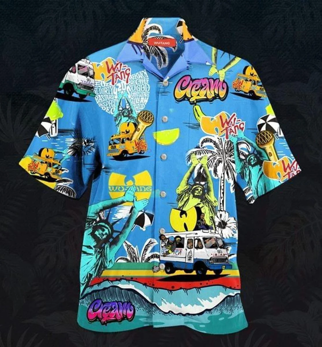 Camping Summer Summer 2023 Wu-Tang Clan Hawaiian Shirt HW0601