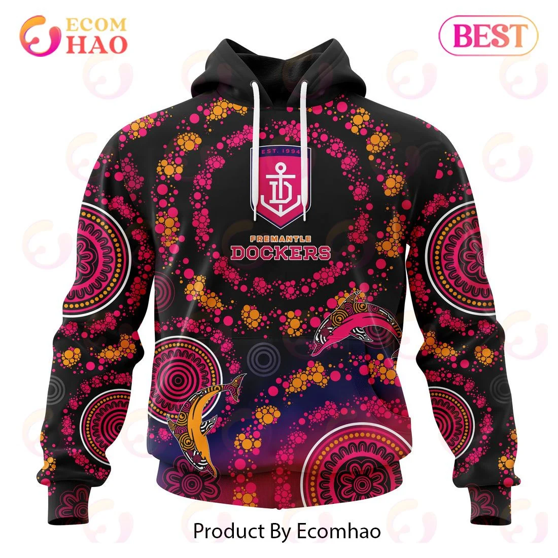 AFL Fremantle Dockers Special Pink Breast Cancer Design 3D Hoodie, Zip Hoodie, Man - Women, Warm, Premium Quality HZ0501