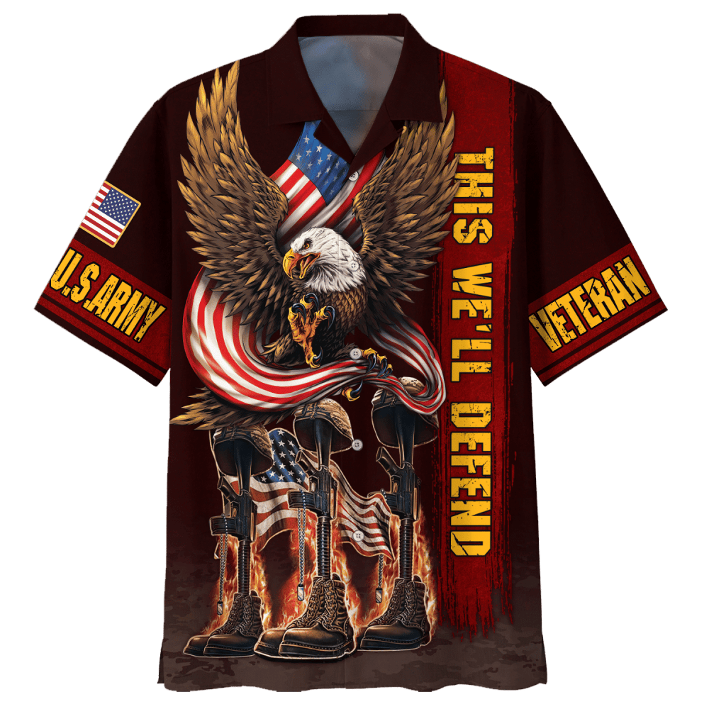 Army This We'll Defend Hawaiian Shirt HW0601