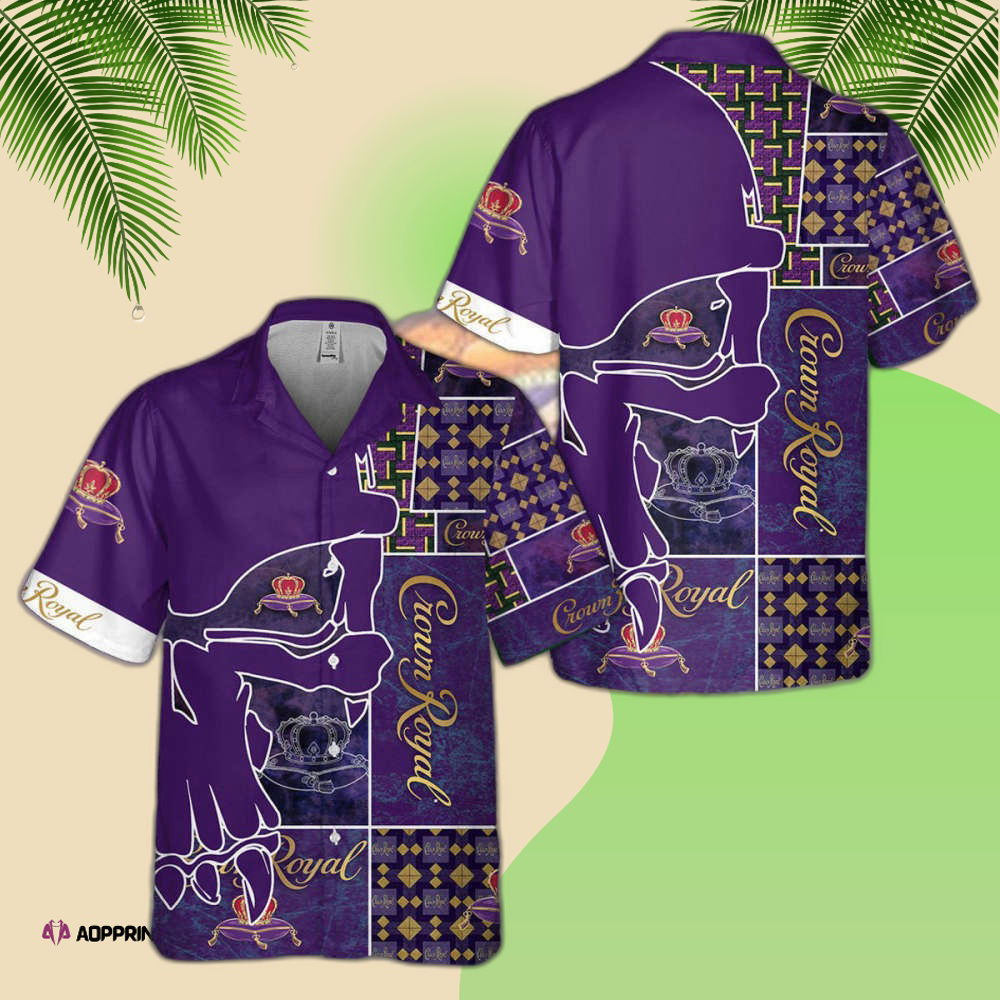 Crown Royal Fine De Luxe Hawaiian Shirt HW0601