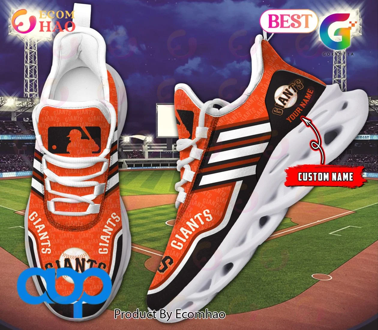 MLB San Francisco Giants New Clunky Max Soul Sneaker, Shoes  Unisex sneakers MS0601