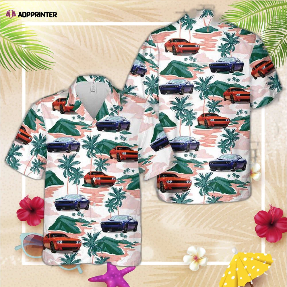 2023 Dodge Challenger R/T Auto MY21 Hawaiian Shirt, For Men Women HW0601