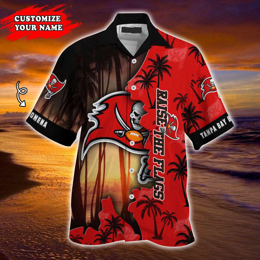 Tampa Bay Buccaneers NFL-Customized Summer Hawaii Shirt For Sports Enthusiasts HW0601