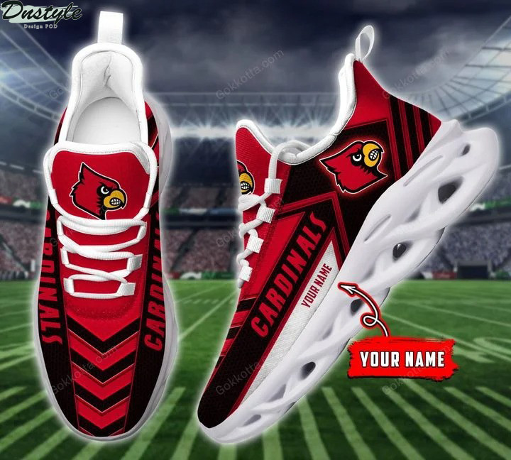 MLB St. Louis Cardinals Custom Name Max Soul Shoes V7 for Men and Women MS0601