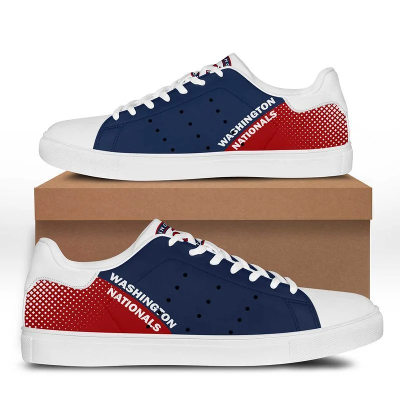 MLB Washington Nationals Stan Smith Shoes V5 Men Women, Trendy Style Sneakers ST0801