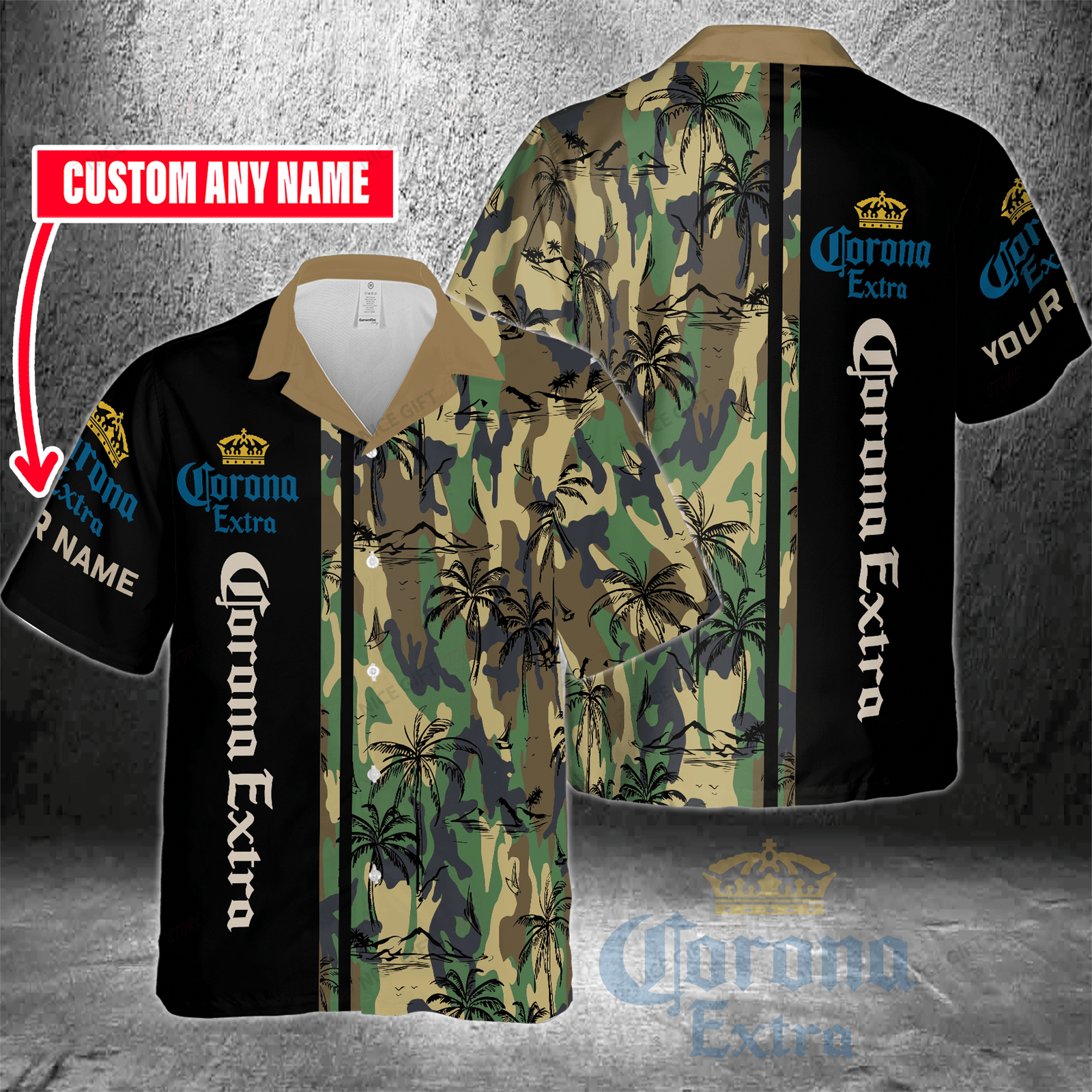 Corona Extra Custom Name Hawaiian Shirt For Men And Women HW0601