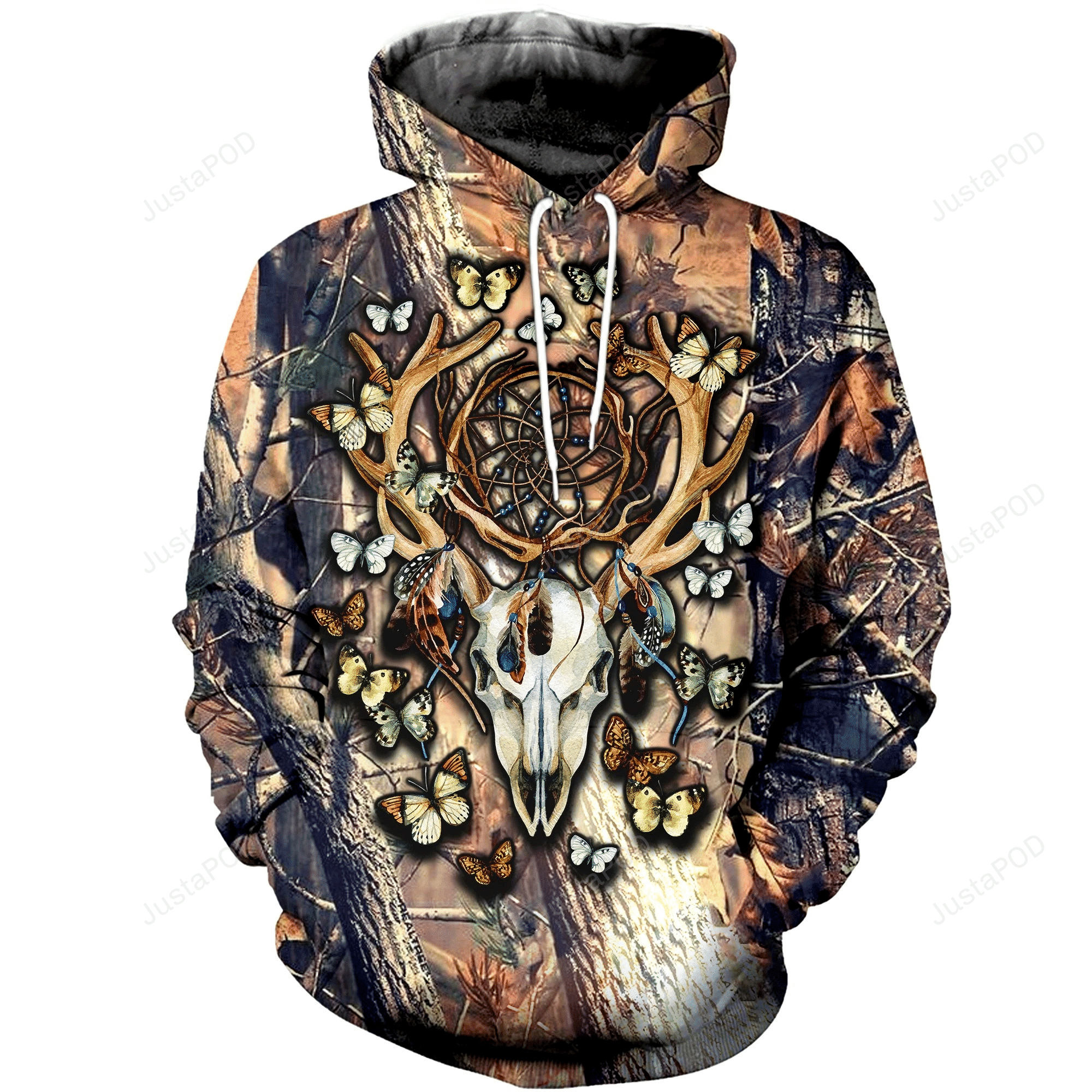 Hunting Camo 3D All Over Print Hoodie, Zip-up Hoodie HZ0501
