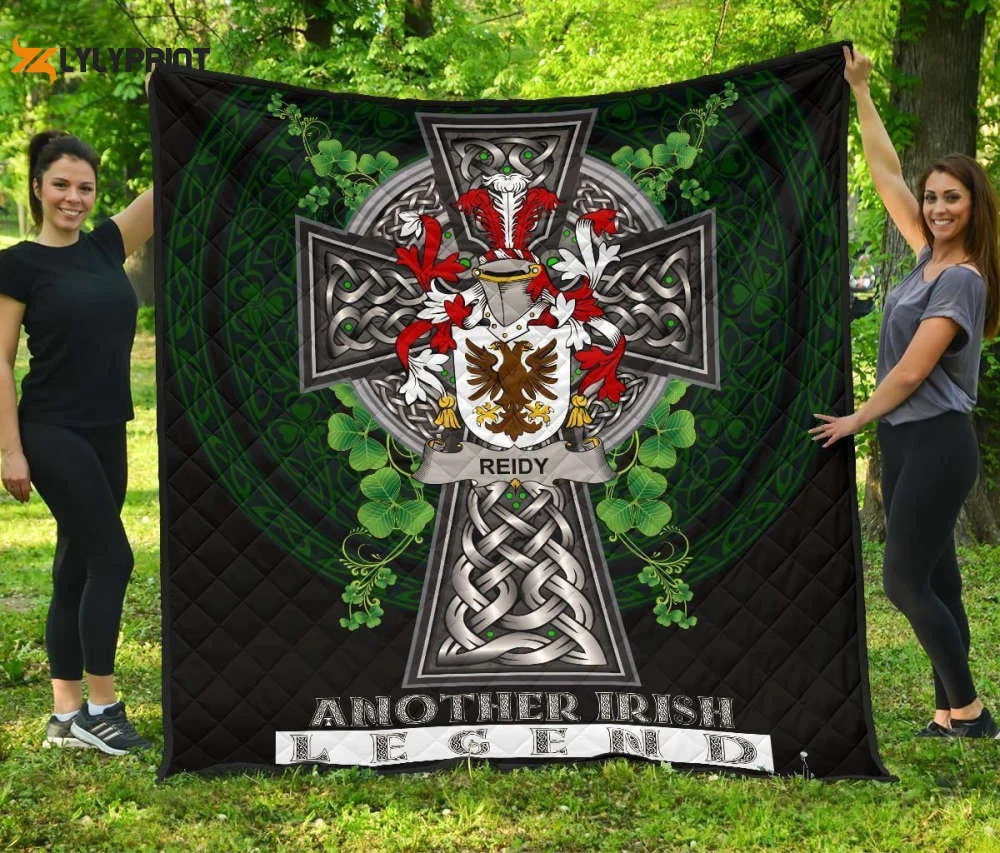 Reidy Or O'Reidy Ireland Irish Legend 3D Customized Quilt ,  Soft Quilt, King Size, All Season Cozy Quilt QB0901
