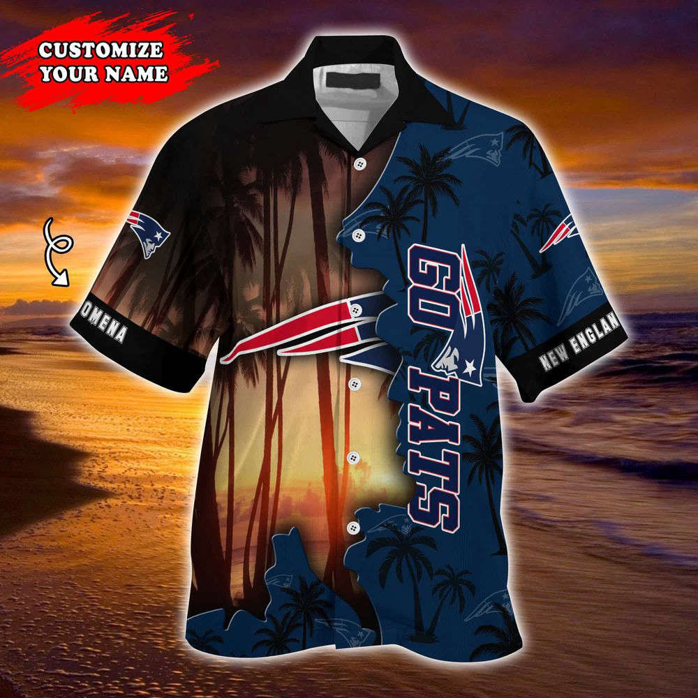 New England Patriots NFL-Customized Summer Hawaii Shirt For Sports Enthusiasts HW0601
