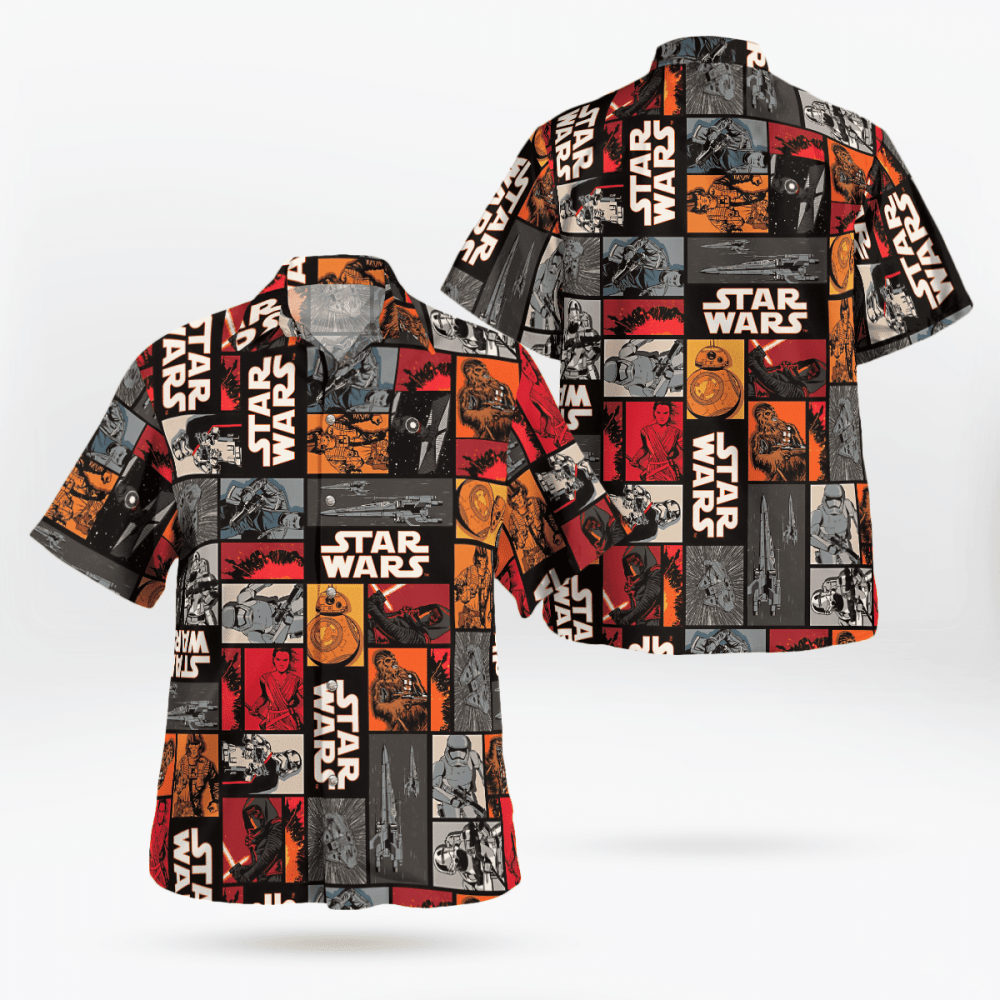 Star Wars Hawaii Shirt Summer 2023 Hot HW0601