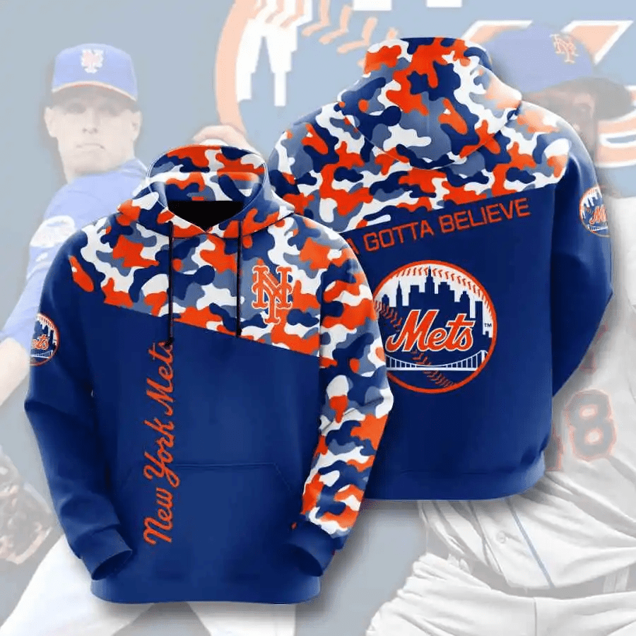 New York Mets All Over Print Hoodie – USA Sport 3D AOP Shirt HZ0501