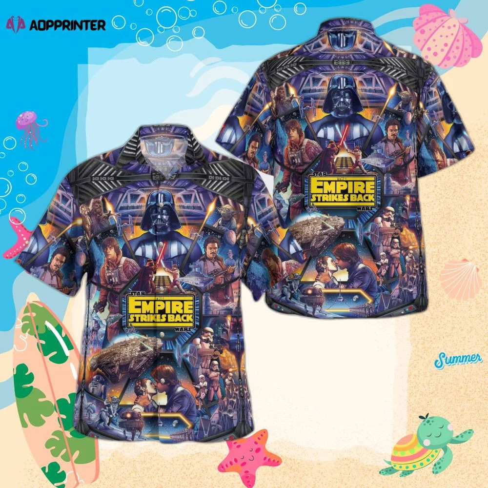 Star Wars The Empire Strikes Back Hawaii Shirt Summer 2023 Hot HW0601