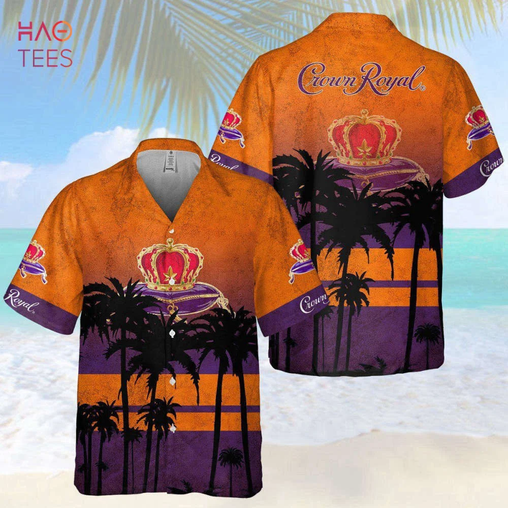Crown Royal All Over Print 3D Hawaiian Shirt HW0601