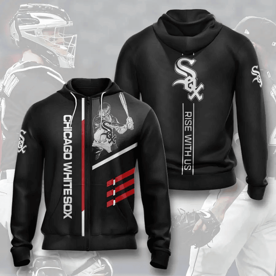 Chicago White Sox Hoodie – All Over Print 3D AOP Shirt for USA Sports Baseball HZ0501