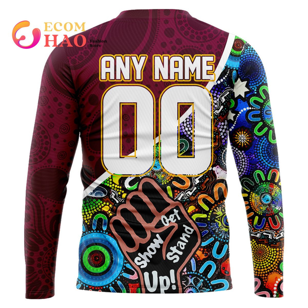Brisbane Broncos Personalized Indigenous Naidoc 3D Hoodie, Zip Hoodie, Man - Women, Warm, Premium Quality HZ0501