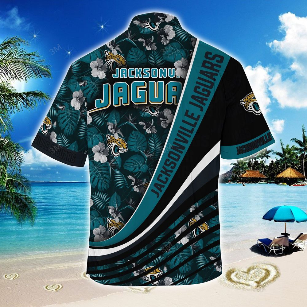 Jacksonville Jaguars NFL-Summer Hawaii Shirt With Tropical Flower Pattern For Men Women HW0601