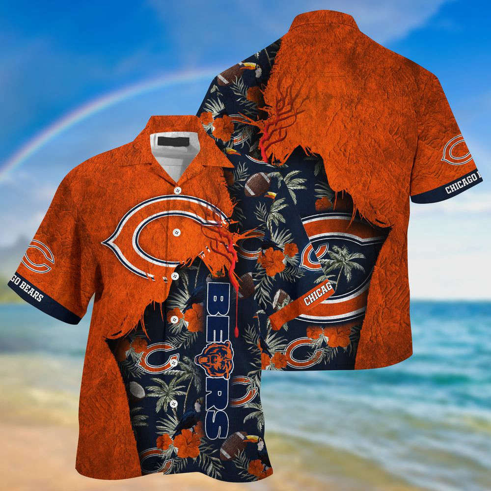 Chicago Bears NFL-God Hawaii Shirt New Gift For Summer HW0601