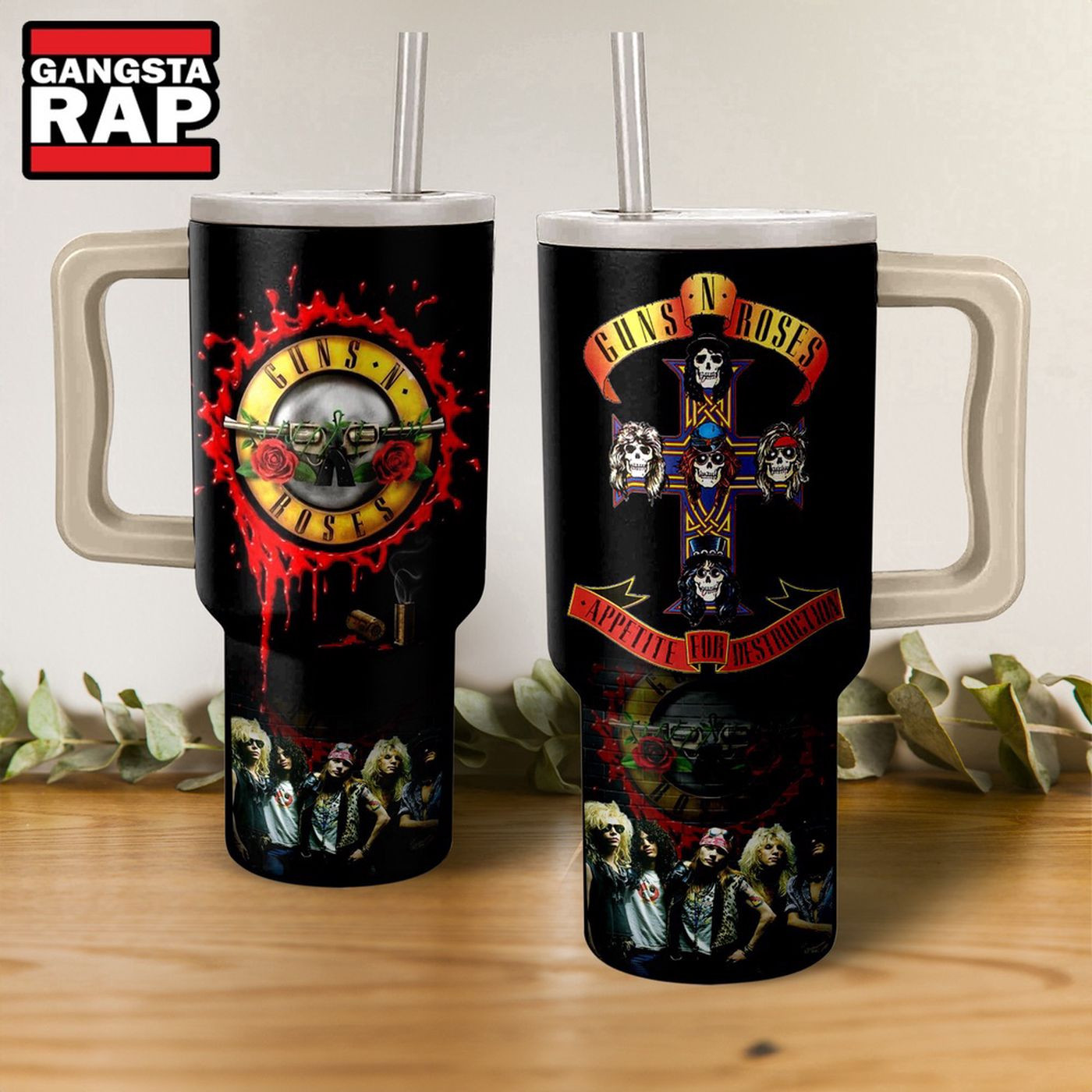 Guns N Roses Graphics Stanley Tumbler 40oz - Rock Your Drinks with Style 0501TB40