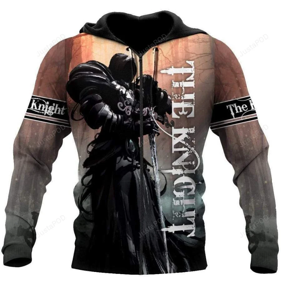 The Knights Templar 3D All Print Hoodie, Zip- Up Hoodie HZ0501