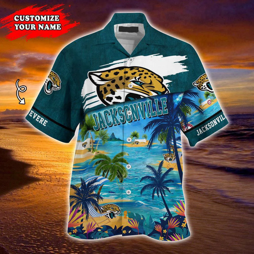 Jacksonville Jaguars NFL-Customized Summer Hawaii Shirt For Sports Fans HW0601
