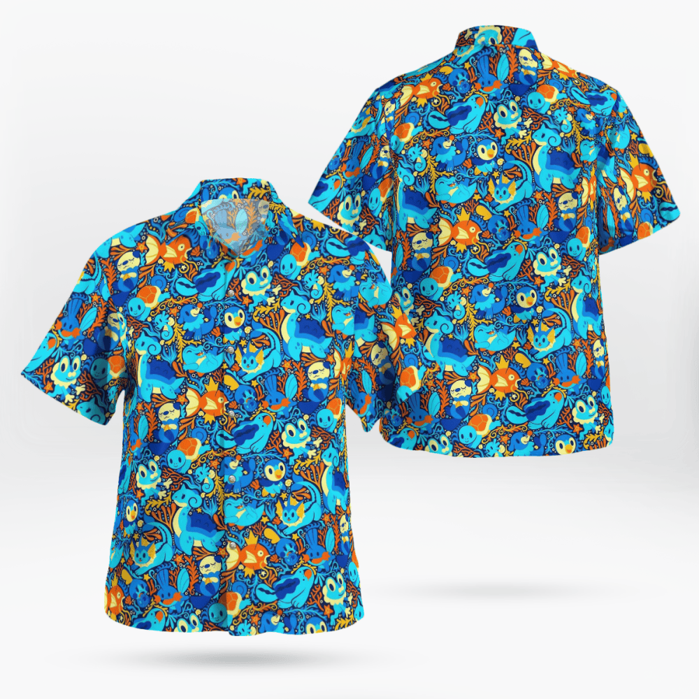 Pokemon Cute Fashion Hawaiian Shirt, Gift For Men Women HW0601