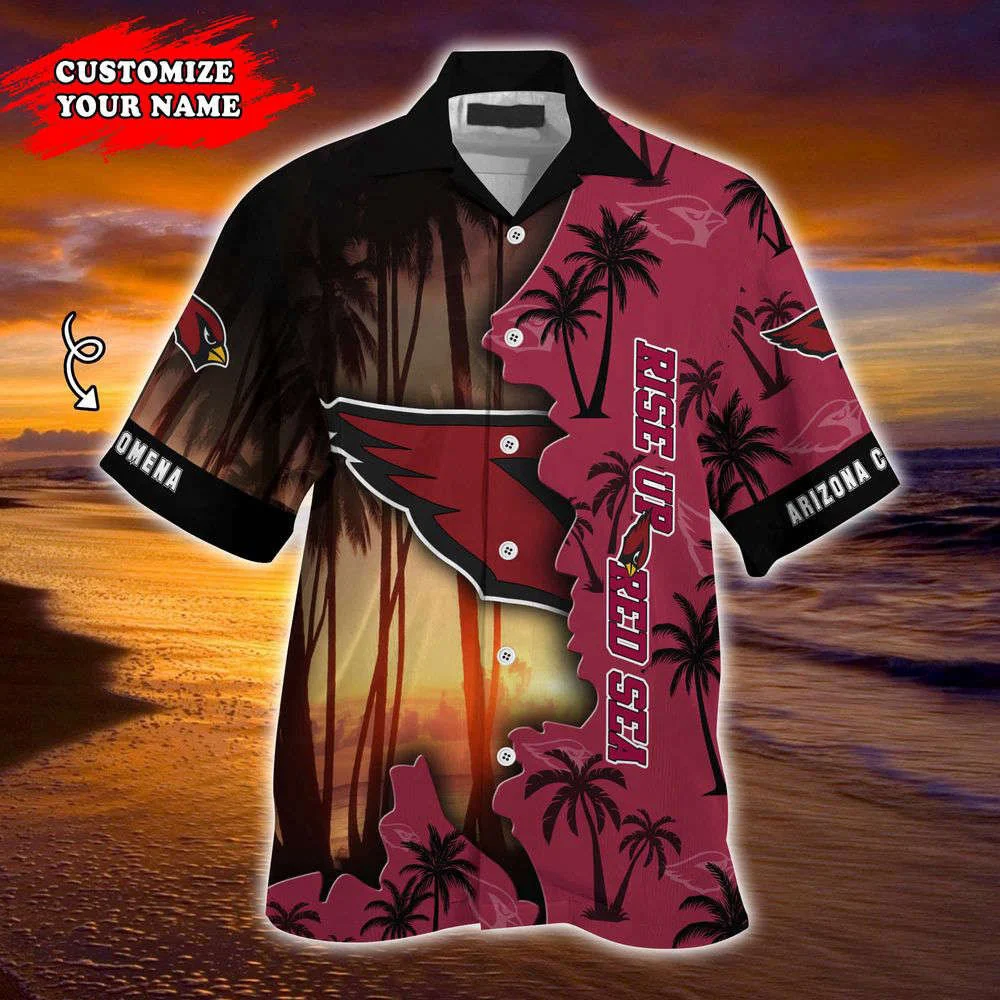 Arizona Cardinals NFL-Customized Summer Hawaii Shirt For Sports Enthusiasts HW0601