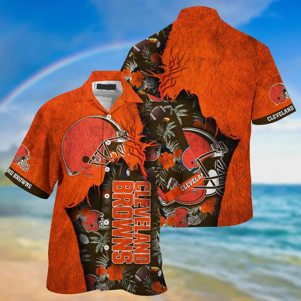 Cleveland Browns NFL-God Hawaii Shirt New Gift For Summer HW0601
