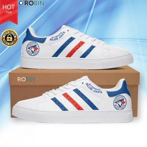 MLB Toronto Blue Jays Stan Smith Shoes V3 Custom for Men Women, Trendy Style Sneakers ST0801