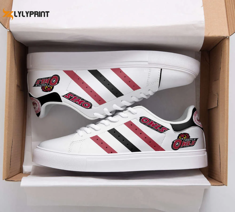 Temple Owls Skate Shoes For Men Women Fans Gift  ST0801