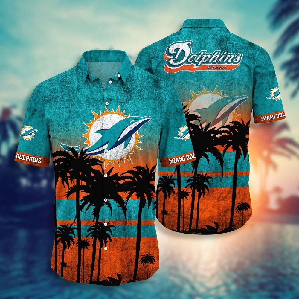Miami Dolphins NFL-Hawaii Shirt Short Style Hot Trending Summer For Men And Women HW0601