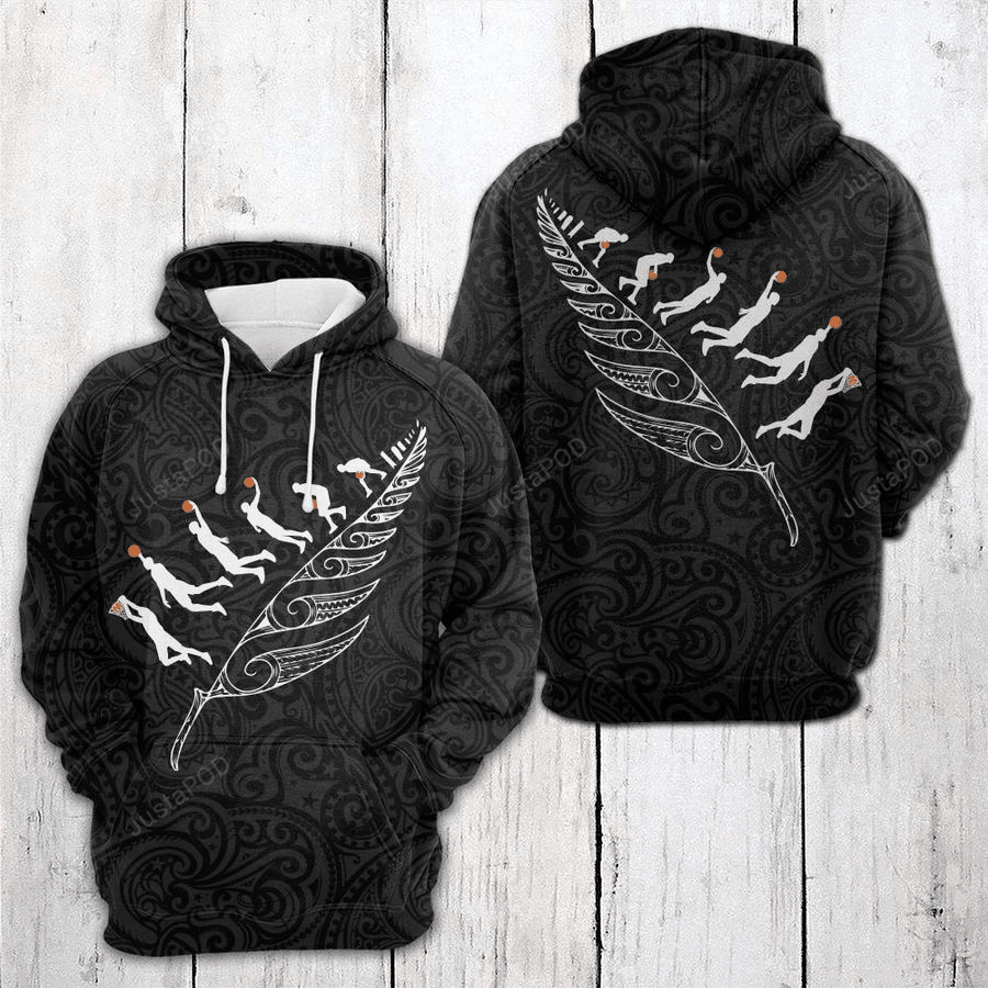 Amazing Basketball Maori 3D All Print Hoodie, Zip- Up Hoodie HZ0501