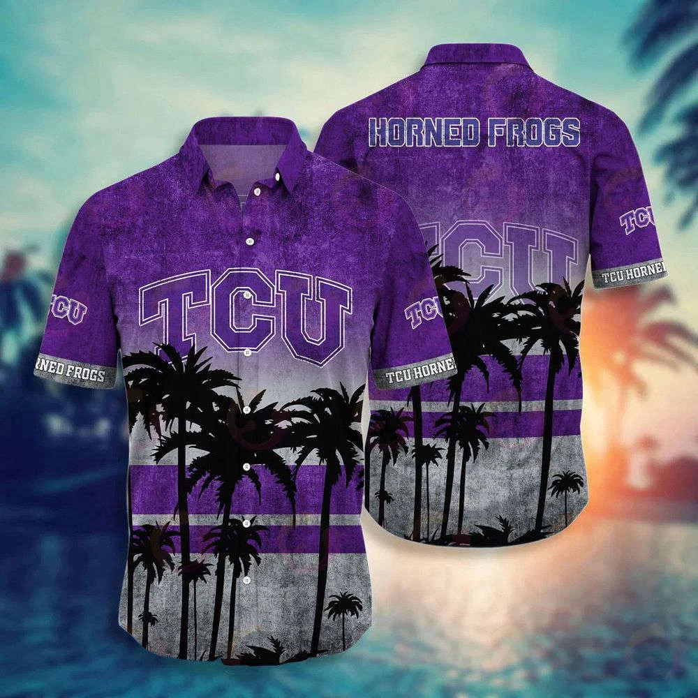 TCU Horned Frogs Hawaii Shirt Style Hot Trending Summer, Gift For Men Women HW0601