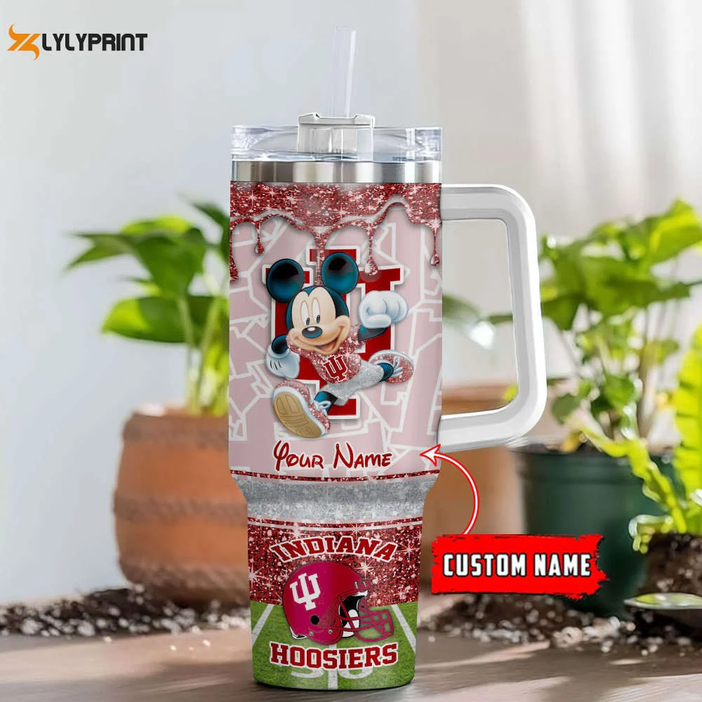 Indiana Hoosiers Style Personalized Stanley Tumbler 40oz 0501TB40