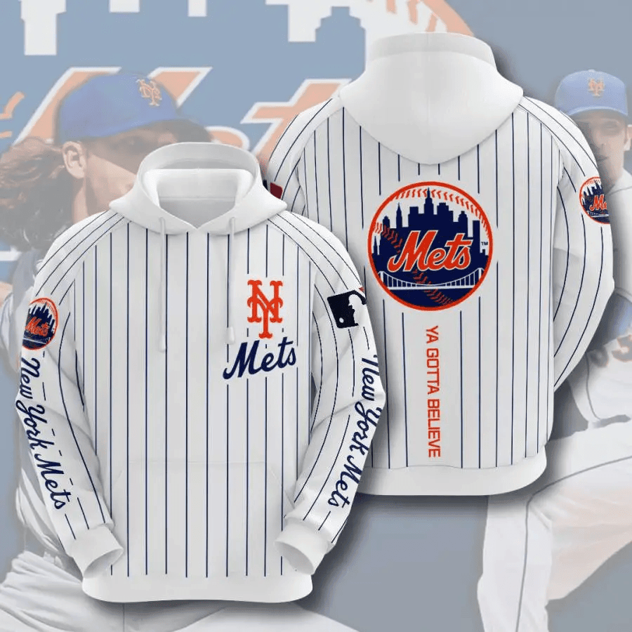 New York Mets Sports Baseball Hoodie – USA Sport All Over Print 3D AOP Shirt HZ0501