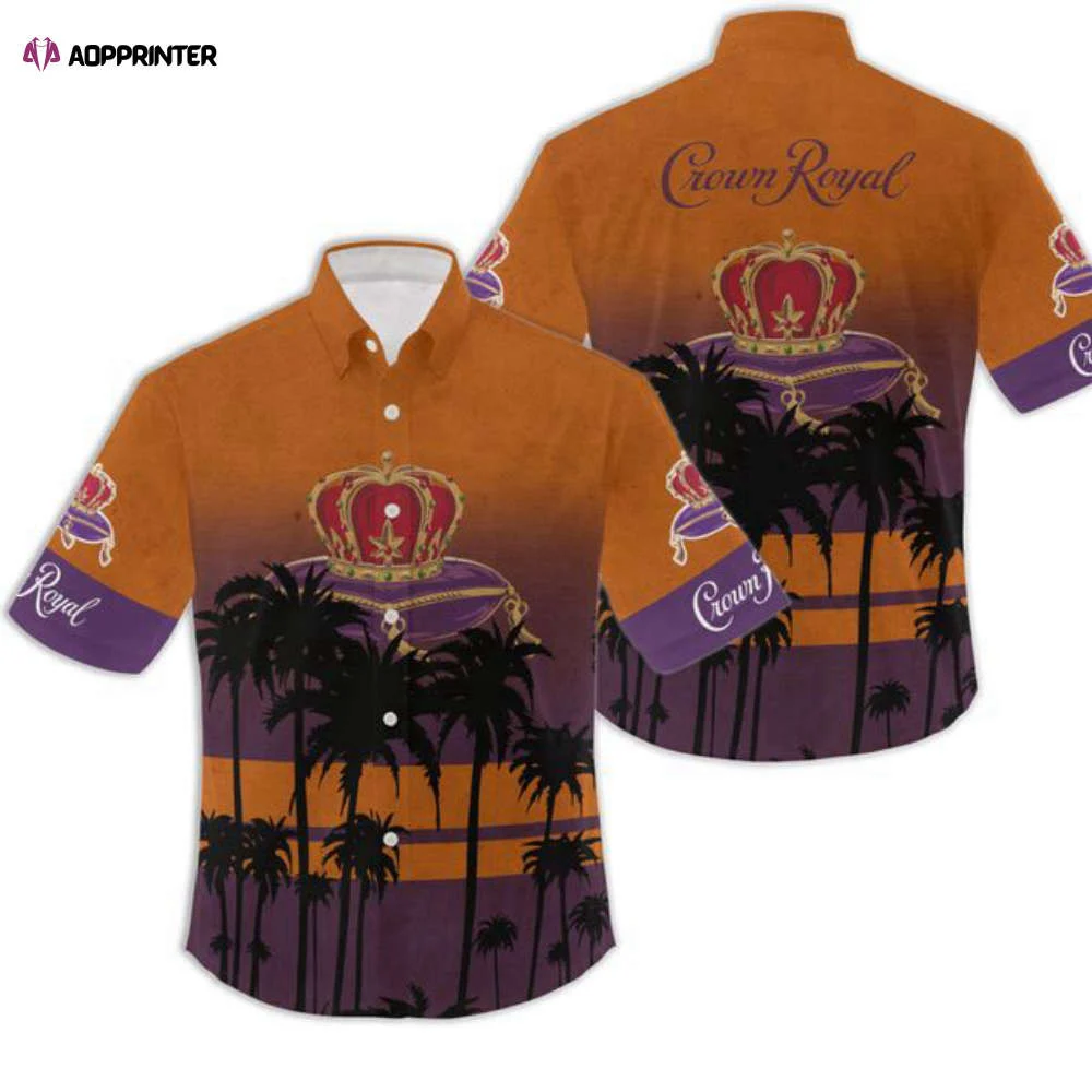 2022 3D Vibes Crown Royal Hawaii Shirt HW0601