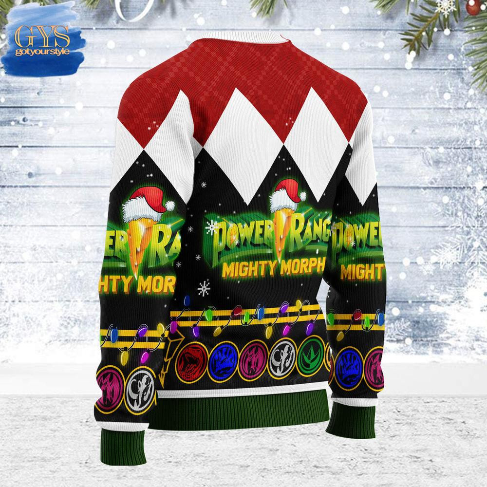 Merry Christmas HoHo Power Rangers MM Unisex Sweater , Cozy Soft Unisex Pullover SW0601
