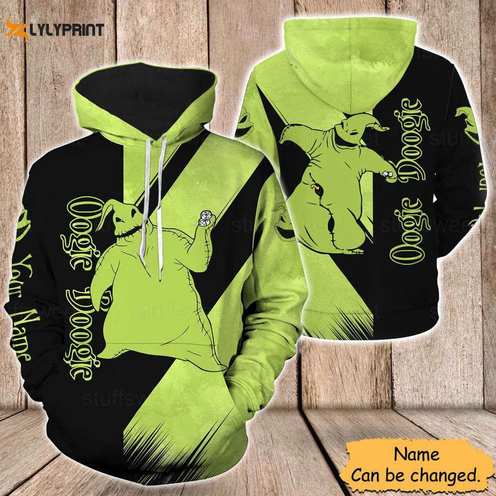 Oogie Boogie Disney 3D Printed Hoodie HZ0501