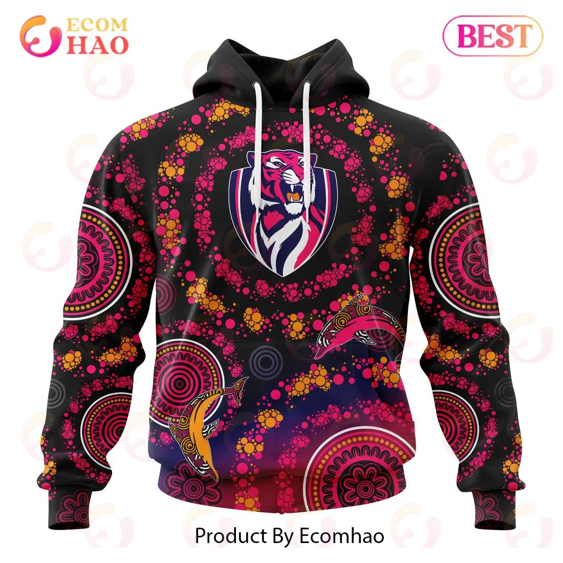 AFL Richmond Tigers Special Pink Breast Cancer Design 3D Hoodie, Zip Hoodie, Man - Women, Warm, Premium Quality HZ0501