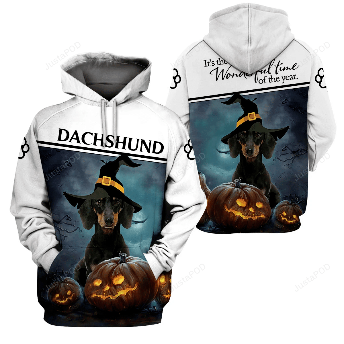 Dachshund Dog 3D All Over Print Hoodie, Zip-up Hoodie HZ0501