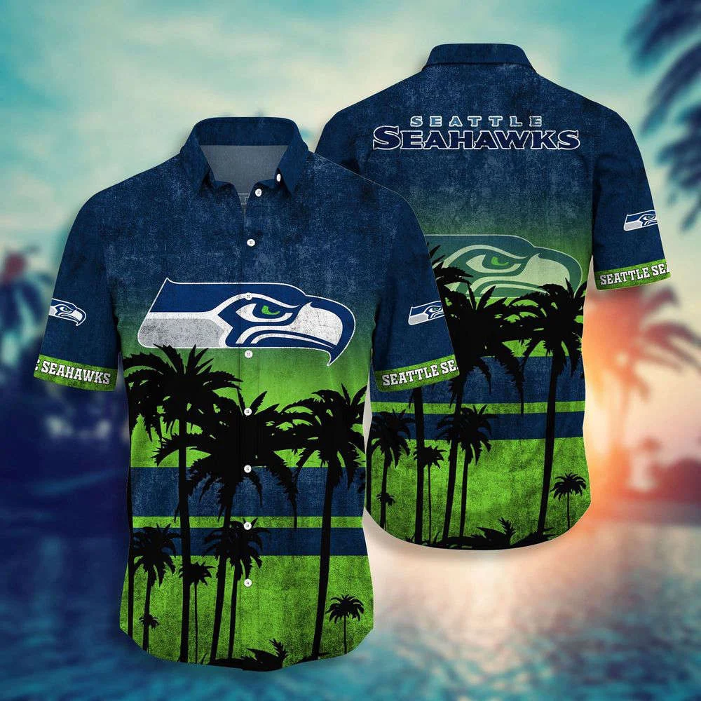 Seattle Seahawks NFL-Hawaii Shirt Short Style Hot Trending Summer For Men And Women HW0601