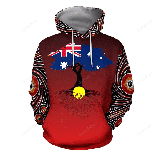 Australia Aboriginal 3D All Over Printed Hoodie, Zip- Up Hoodie HZ0501