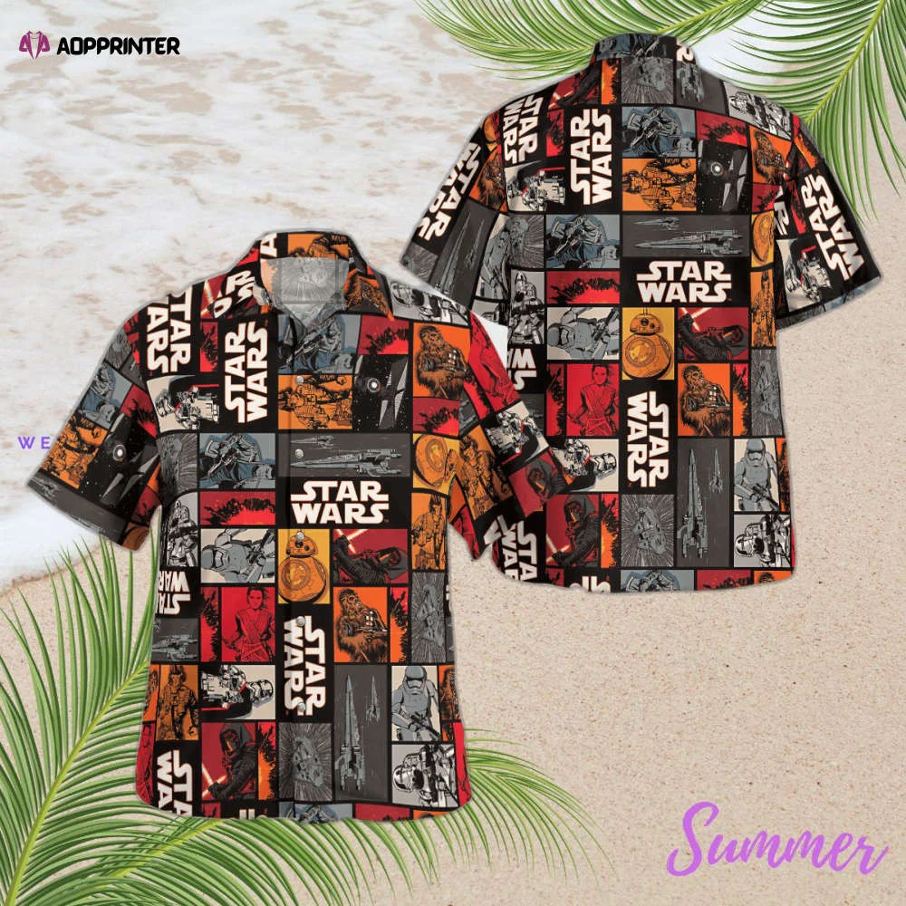 Star Wars Hawaii Shirt Summer 2023 Hot HW0601