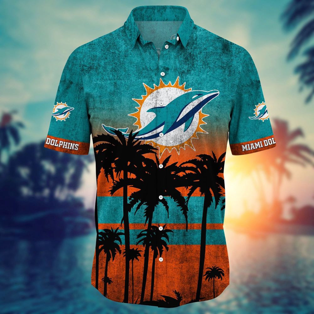 Miami Dolphins NFL-Hawaii Shirt Short Style Hot Trending Summer For Men And Women HW0601