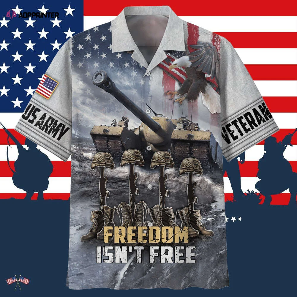 Army Cannon, Freedom Isn'T Free Hawaiian Shirt HW0601