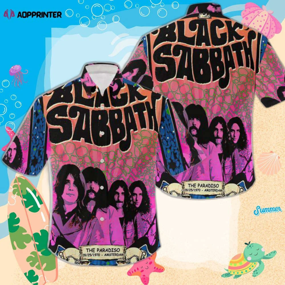 Black Sabbath Beach Hawaiian Shirt Summer Trending HW0601