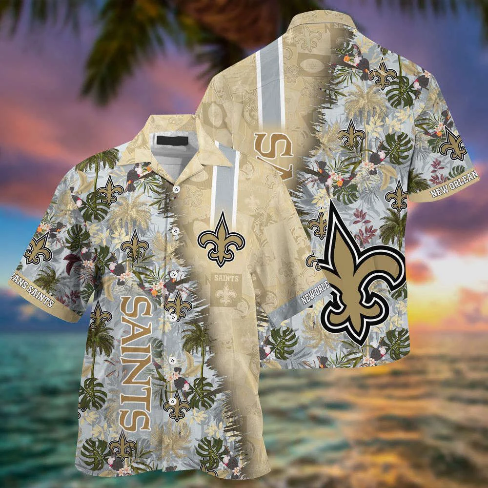 New Orleans Saints NFL-Summer Hawaii Shirt And Shorts For Your Loved Ones HW0601