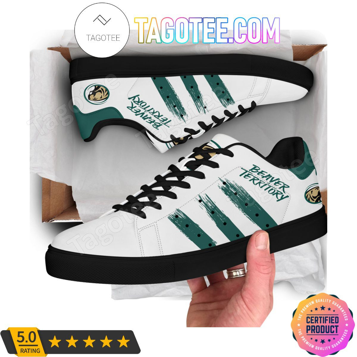 NCAA Bemidji State Beavers Limited Stan Smith Shoes , Trendy Style Sneakers ST0801
